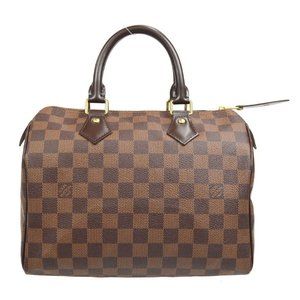 Louis Vuitton Speedy Bandoulière 25 Beige Damier Azur